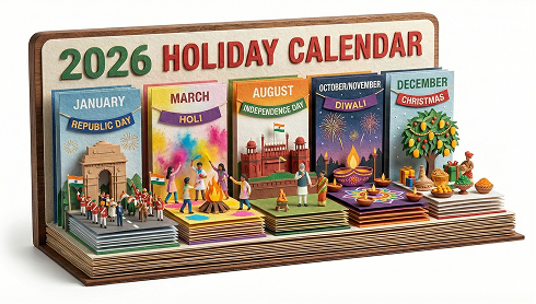 Holiday Calendar 2026